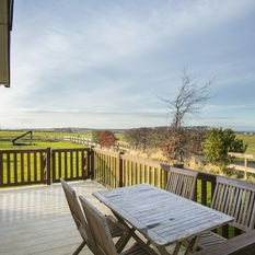 Sit back and enjoy the fresh air and good view on our Holiday Home Decks
