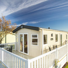 Gold Holiday Homes with large deck.