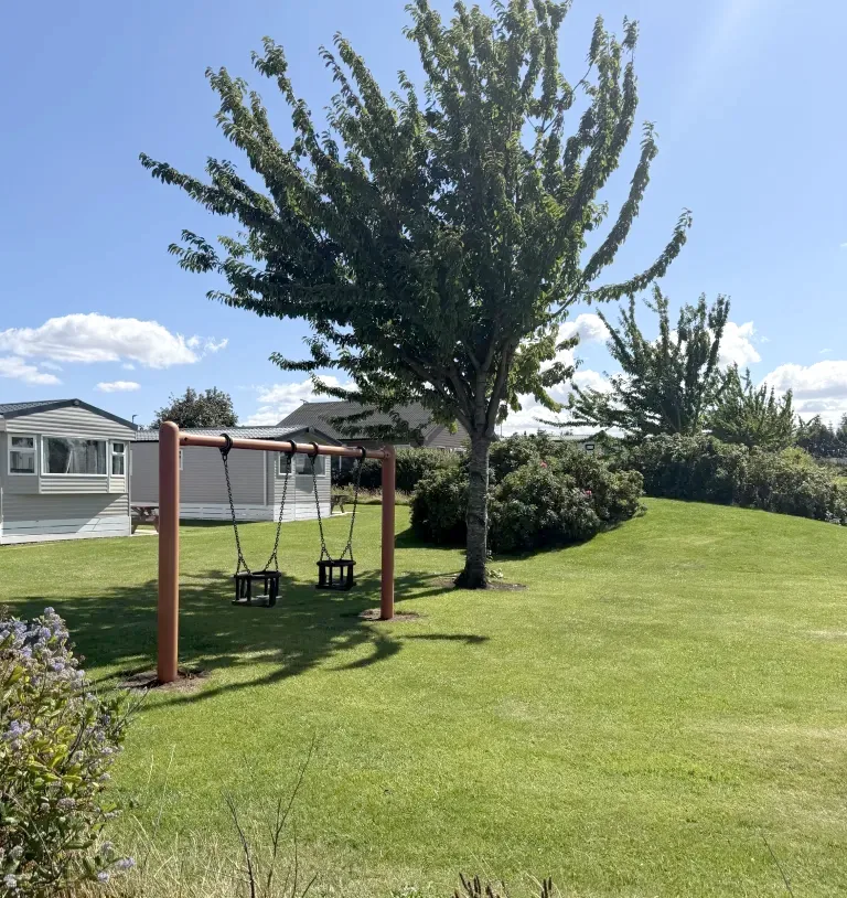 The play area at Gilsland Park, North Berwick