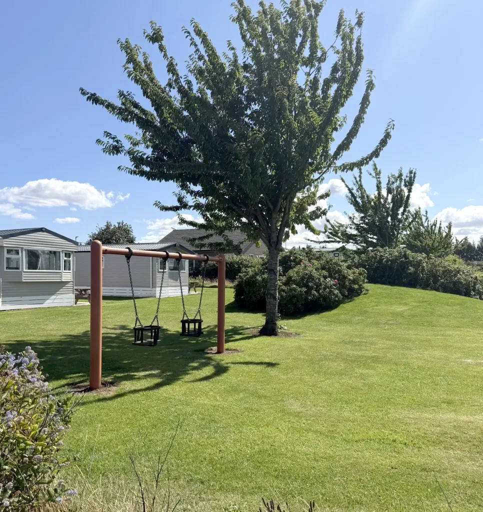 The play area at Gilsland Park, North Berwick