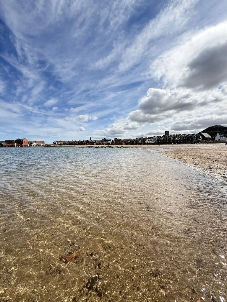 West Beach, North Berwick, a mile below Gilsland Park