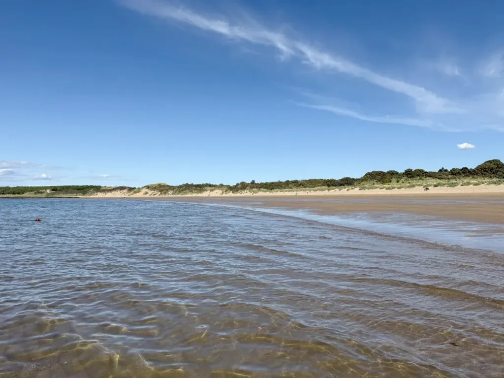 The shoreline at North Berwick, East Lothian