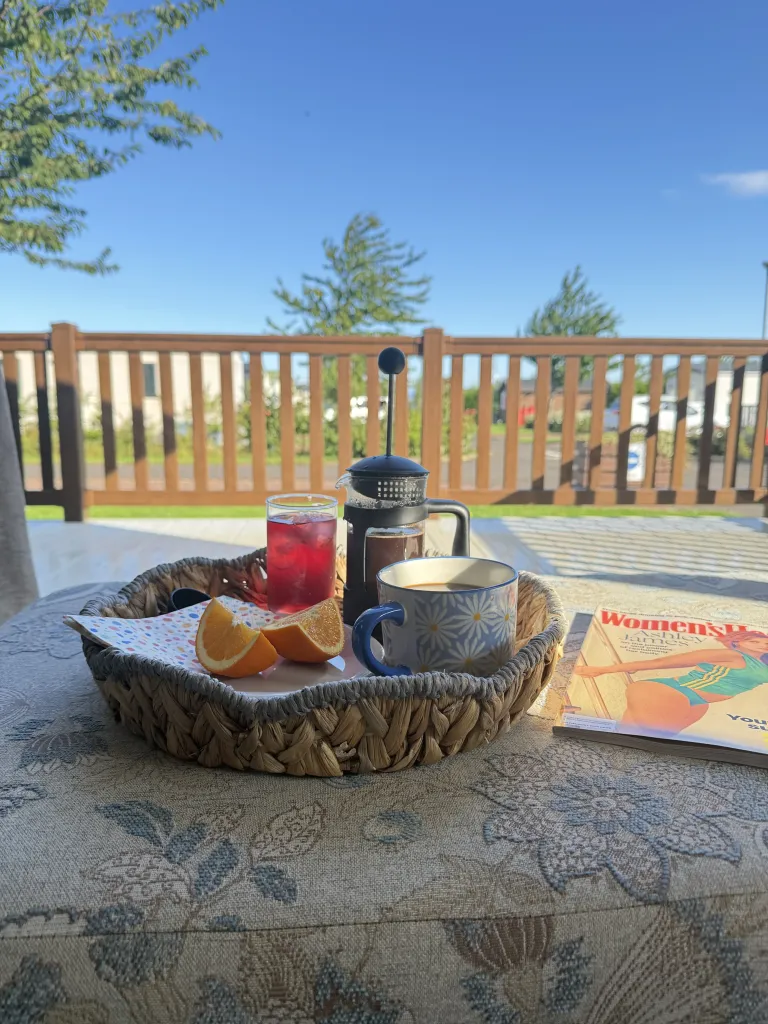 Caravan Breakfast at Gisland in North Berwick