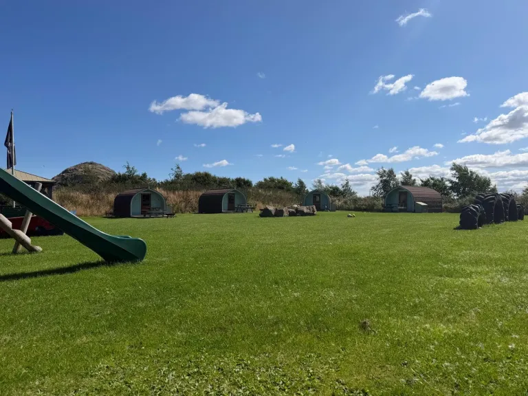 Glamping below the Law in North Berwick