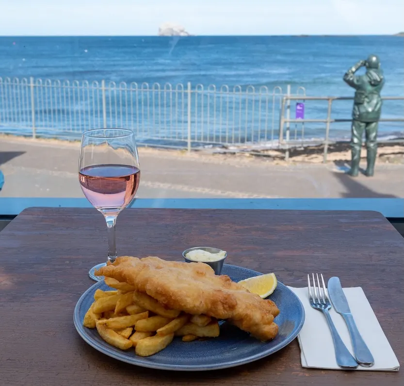 Rocketeer Restaurant at the Harbour in North Berwick