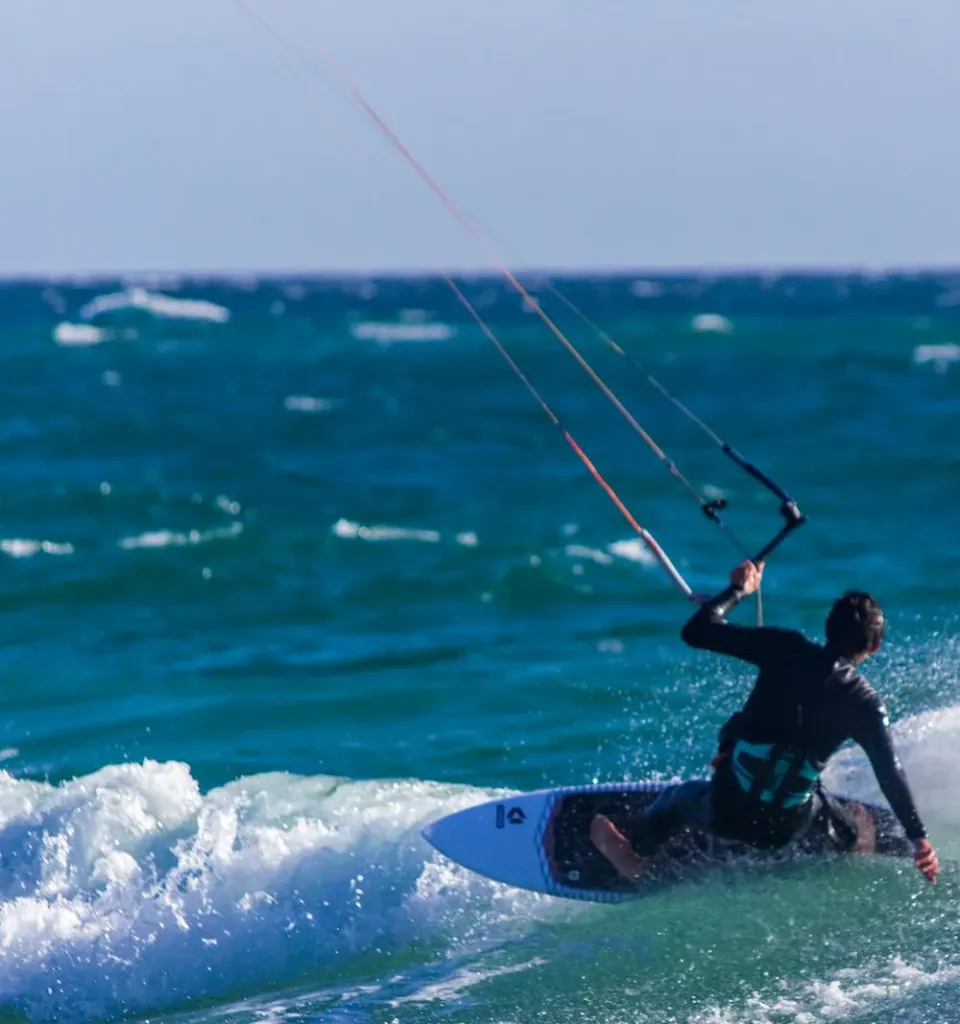 kite surfing north berwick